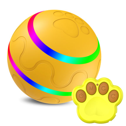 Pet New Cat Wicked Ball Toy - Intelligent USB Self-Rotating Interactive Cat Ball