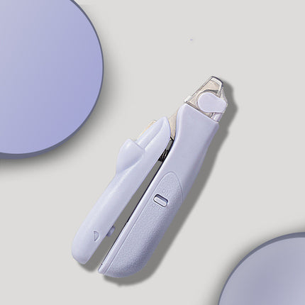 New Pet Nail Clippers with LED Light for Cats & Small Dogs – Stainless Steel Blade & ABS Handle | Petpexi