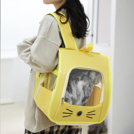 Pet Cat Carrier Bag – Breathable Portable Backpack for Cats & Small Dogs | www.petpexi.com