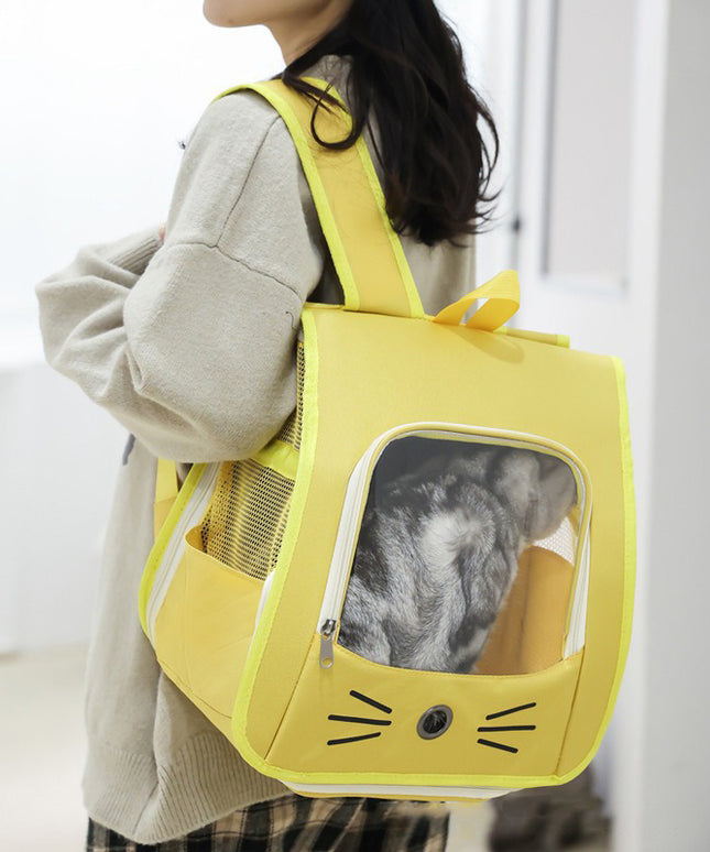 Pet Cat Carrier Bag – Breathable Portable Backpack for Cats & Small Dogs | www.petpexi.com