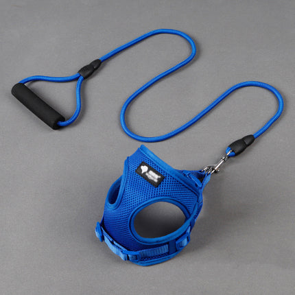 Premium Dog Leash and Collar Set with Foam Handle – Strong Nylon Rope Harness | petpexi.com