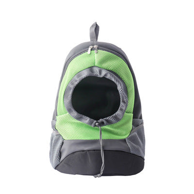 Comfortable Mesh Pet Sling Backpack – Hands-Free Travel Carrier