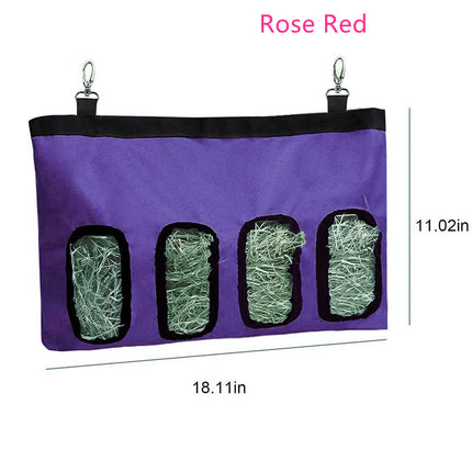 Rabbit Hay Feeder Bag for Guinea Pigs, Bunnies & Chinchillas – Durable Oxford Cloth – Free & Fast Shipping to the USA!