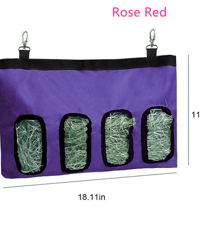 Rabbit Hay Feeder Bag for Guinea Pigs, Bunnies & Chinchillas – Durable Oxford Cloth – Free & Fast Shipping to the USA!