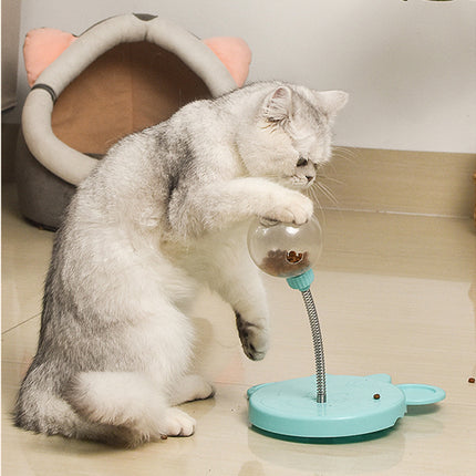 Interactive Pet Feeder Toy for Cats & Small Dogs – Suction Base, Mint Balls & Puzzle Design | petpexi.com