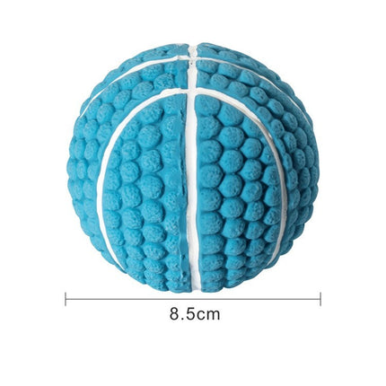 Rugby Tennis Dog Bite Sounding Ball Pet Toy – Durable Interactive Chew – www.petpexi.com