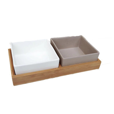 Luxury Ceramic Pet Food Bowl – Elegant Square Dish for Dogs & Cats | Petpexi