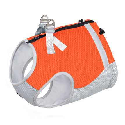 Summer Pet Dog Cool Clothes Traction Vest – Breathable Ice Silk, Casual Style | PetPexi