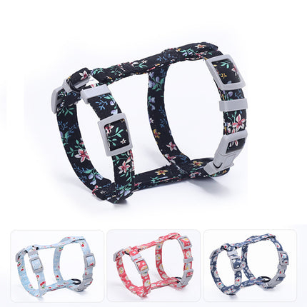 Cat I-Shaped Chest Harness – Adjustable Cotton Strap for Cats | Petpexi