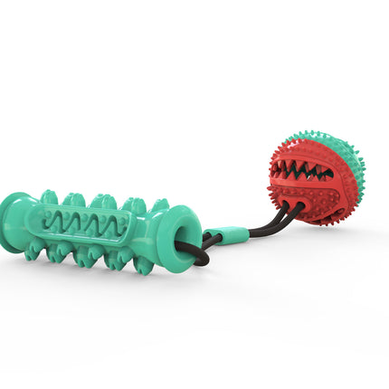 PetPexi Pull Rope Toy with 8.5cm Training Ball & 12cm Molar Stick