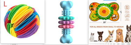 Indestructible TPR Bone Chew Toy for Dogs - Teeth Cleaning & Anxiety Relief - Petpexi.com