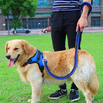 Saddle Chest Strap Dog Leash - Heavy-Duty Adjustable Harness for Dogs - petpexi.com