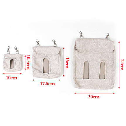 Rabbit Feeding Feed Bag for Guinea Pig, Hamster & Chinchilla – Durable Cloth Bag – Free & Fast Shipping to the USA!
