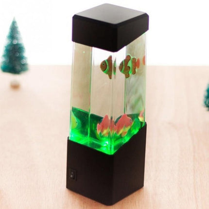 Colorful LED Jellyfish Night Light – Battery Powered Ambient Lamp | PetPexi