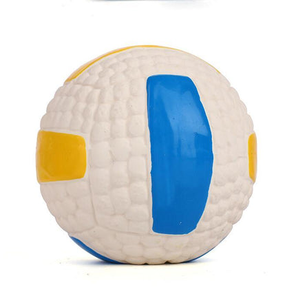 Bite-Proof Latex Squeaky Dog Ball – Interactive Sound Toy | petpexi.com