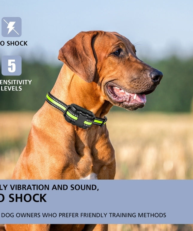 Rechargeable Barking Dog Collar – Beep, Vibration & Shock | Waterproof & Adjustable