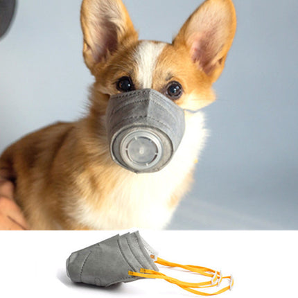 Anti-Fog Haze & Dust Mask for Dogs – Soft Cotton Respiratory Protection | Petpexi
