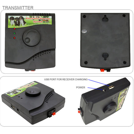Rechargeable Electronic Pet Fence Dog Trainer – Wireless GPS Dog Containment System | petpexi.com