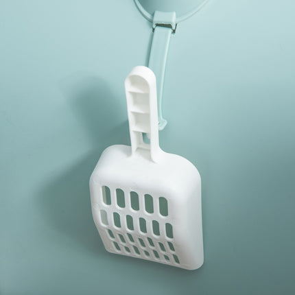 PawHut Cat Litter Box with Lid, Tray, Spoon & Strainer – Indoor Cat Toilet | www.petpexi.com