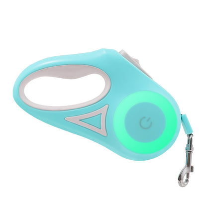 Retractable Dog Leash & Collar Set – Automatic Lock, Telescopic Pet Traction Rope | Petpexi