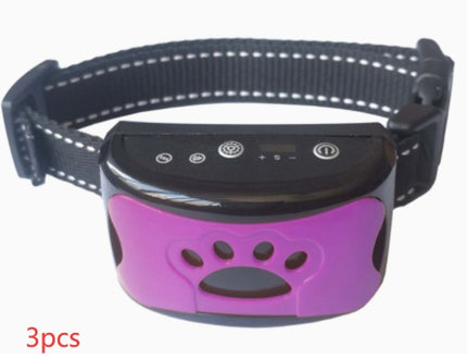 Waterproof Rechargeable Dog Training Collar - Electric Remote Trainer with Shock, Vibration & Sound