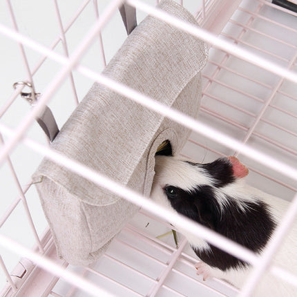 Rabbit Feeding Feed Bag for Guinea Pig, Hamster & Chinchilla – Durable Cloth Bag – Free & Fast Shipping to the USA!