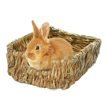 Rabbit Nest Guinea Pig Grass Nest Hand-woven Pet Bed – Natural & Comfortable – Free & Fast Shipping to the USA!