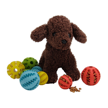 Rubber Watermelon Ball - Durable Pet Dog Toy for Chewing & Play | Petpexi