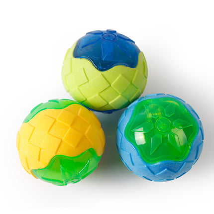 Dog Toy Ball Audible Glow Floating Chew Toy – Durable Interactive Play | www.petpexi.com