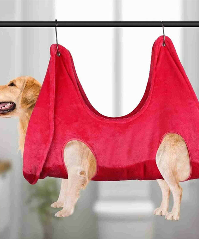 Pet Dog Cat Grooming Hammock Harness – Breathable Restraint Bag for Easy Grooming | Petpexi