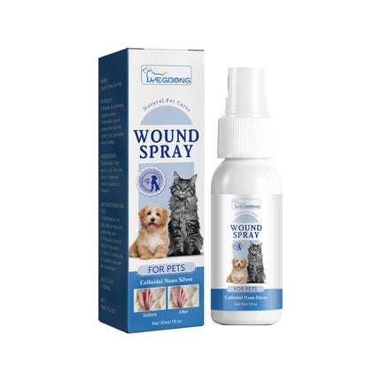 Pet Wound Care Spray for Dogs & Cats – Fast Healing & Skin Relief | Petpexi