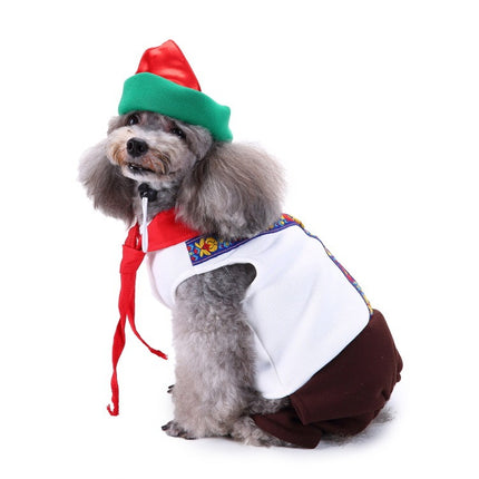 Festive Christmas Dog Outfit – Holiday Costume for Pets | Petpexi