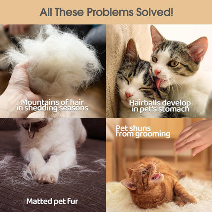 Upgrade Pet Grooming Gloves for Cats, Dogs & Horses – Gentle Shedding & Hair Remover Mittens | Petpexi