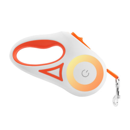 Retractable Dog Leash & Collar Set – Automatic Lock, Telescopic Pet Traction Rope | Petpexi