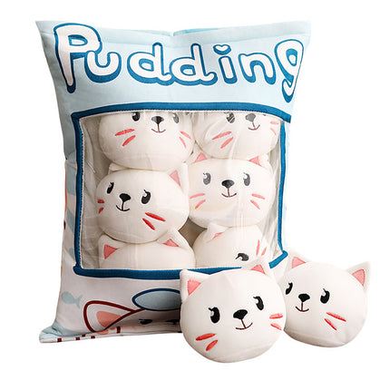 Plush Pillow Toy – Cute Pig, Cat & Dog Plush Cushion | petpexi.com