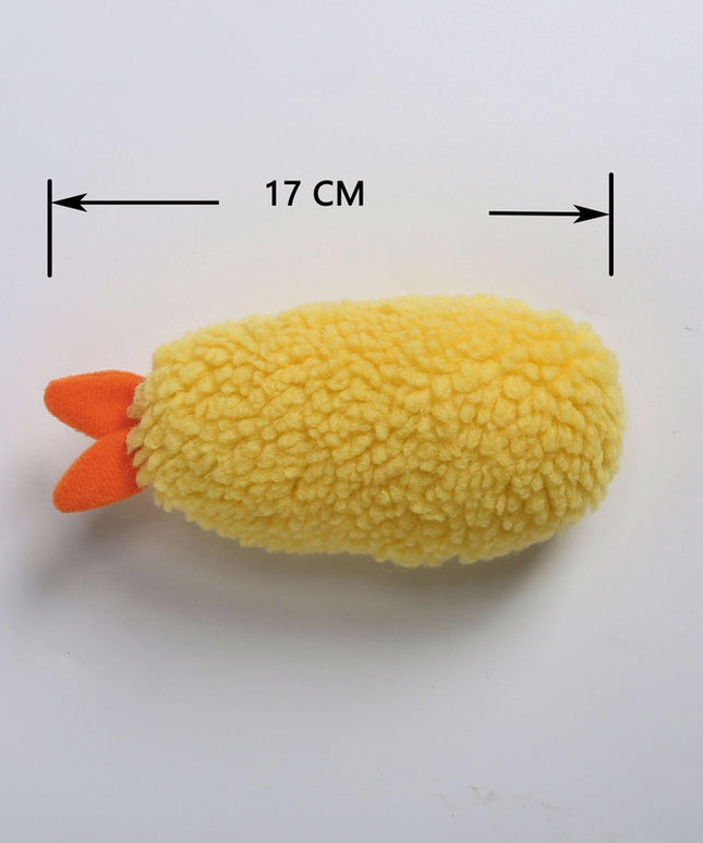 Fried Shrimp Tempura Dog Pet Chew Bite Squeaky Toy – www.petpexi.com