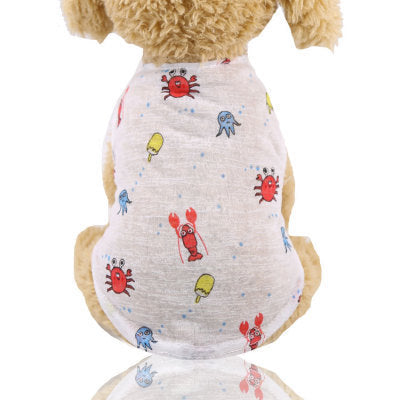 Breathable Summer Dog Shirt – Lightweight Small Dog Clothing | Petpexi