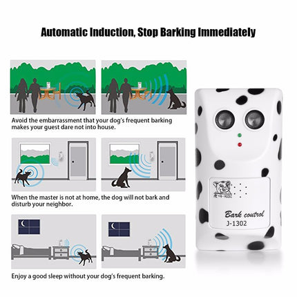 High-Power Ultrasonic Anti-Bark Dog Repeller – Wall-Mounted, Safe & Humane