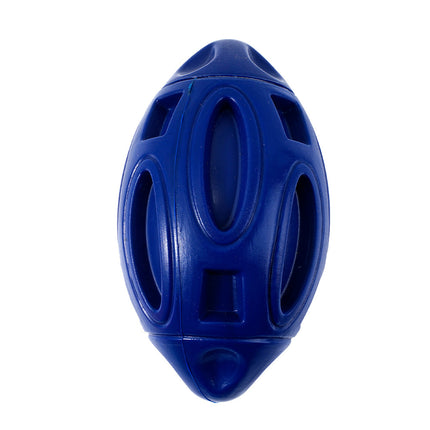 PetPexi Rubber Sounding Rugby Dog Toy - Durable & Squeaky Fun