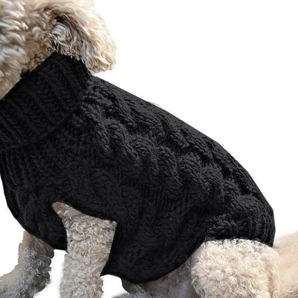 PetPexi Winter Warm Acrylic Dog Sweater - Cozy Pet Clothing for Small to Large Dogs