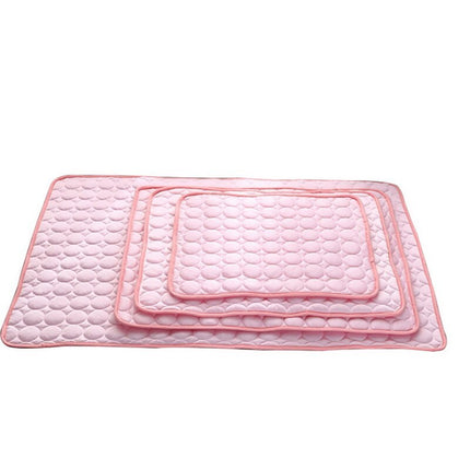 Ice Silk Pet Cooling Pad for Dogs & Cats – Soft, Breathable & Summer-Ready