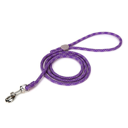 Colorful Sliding Adjustable Pet Leash - Heavy-Duty Nylon Dog Leash for All Sizes - petpexi.com