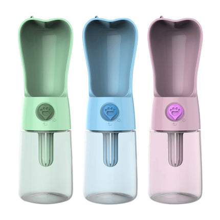 250ml Portable Pet Water Bottle with Filter – Dog & Cat Feeder Cup | Petpexi