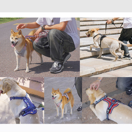 Dog Chest Strap Vest Style – Adjustable Nylon Harness for Dogs | Petpexi