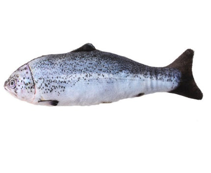 Creative Catnip Fish Plush Toy – Realistic Cat Pillow for Play & Comfort | Petpexi