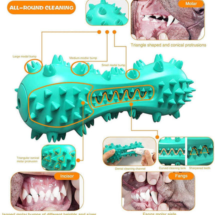 High-Quality Rubber Molar Stick Dog Chew Toy for Aggressive Dogs - Petpexi