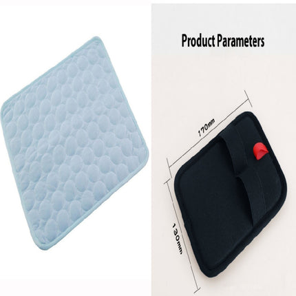 Ice Silk Pet Cooling Pad for Dogs & Cats – Soft, Breathable & Summer-Ready