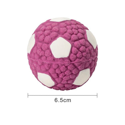 Rugby Tennis Dog Bite Sounding Ball Pet Toy – Durable Interactive Chew – www.petpexi.com