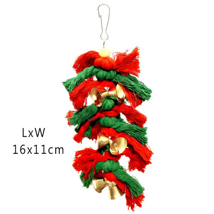 Parrot Nibble Toy – Safe, Fun, and Colorful Bead Bird Toy