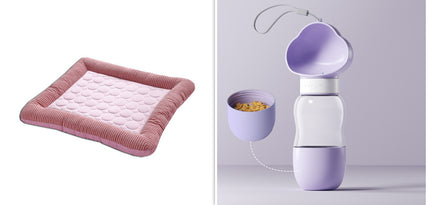 Pet Cooling Pad Bed for Dogs & Cats – Ice Silk Summer Mat | www.PetPexi.com